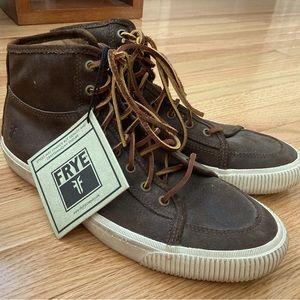 NWT Frye leather high tops